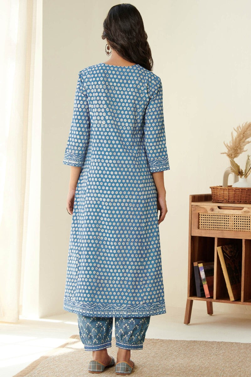 Sehra Heer Indigo Kurta