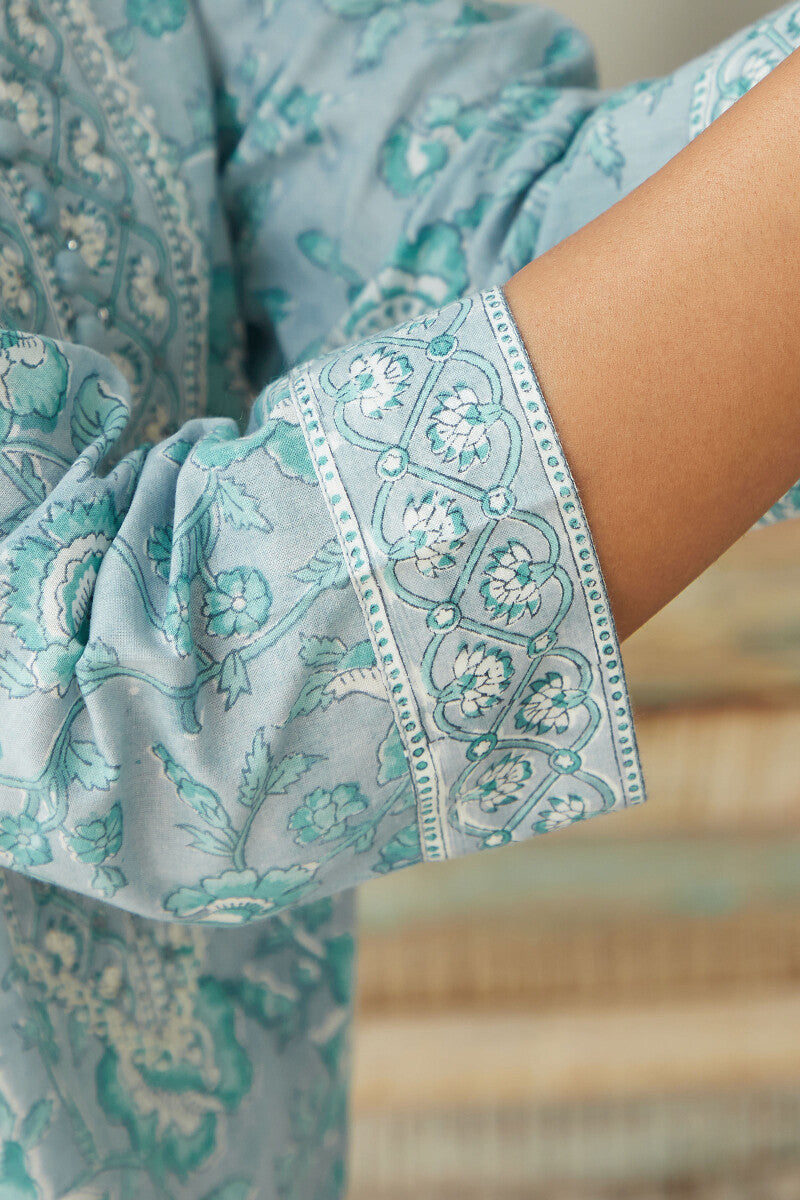 Isfahan Nasrin Sanganeri Kurta