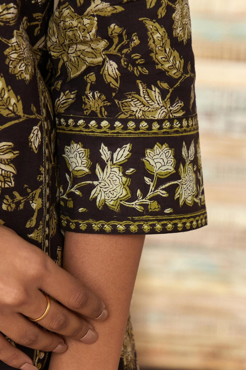 Sehra Kiara Bagru Kurta