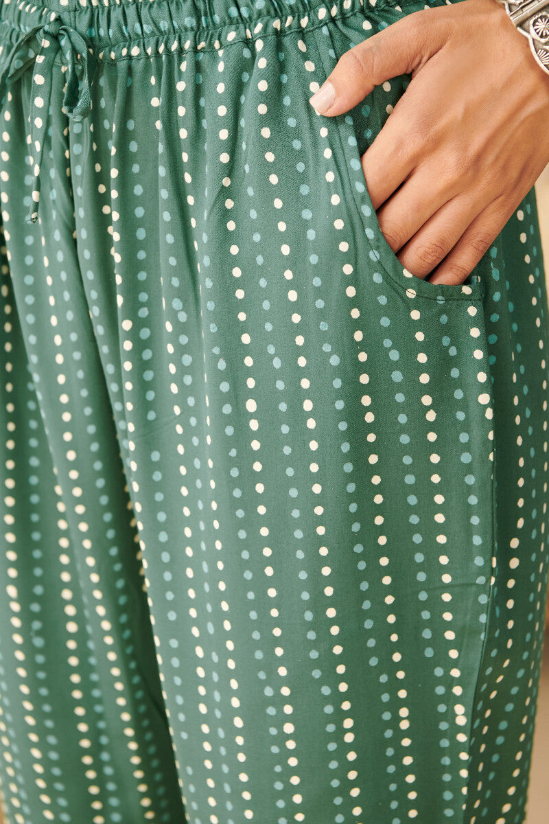 Sehra Nikhat Bagru Modal Narrow Pants