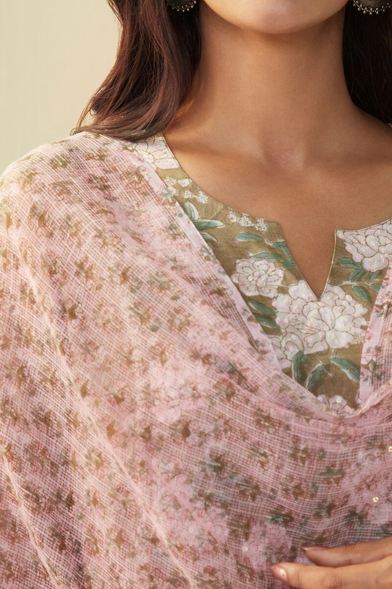 Gulshan Bagh Rahat Sanganeri Kota Dupatta