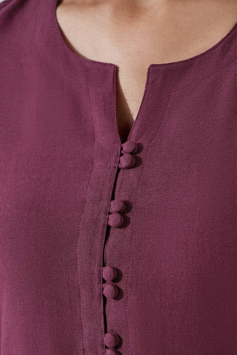 Nasrine Rehmat Pink Handloom Kurta