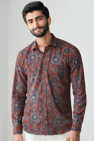 Zaid Fahad Ajrak Shirt