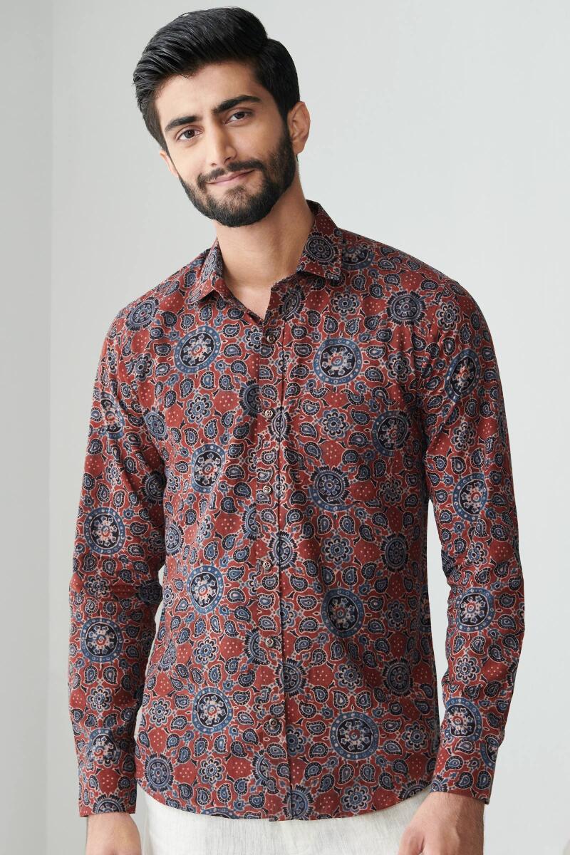 Zaid Fahad Ajrak Shirt