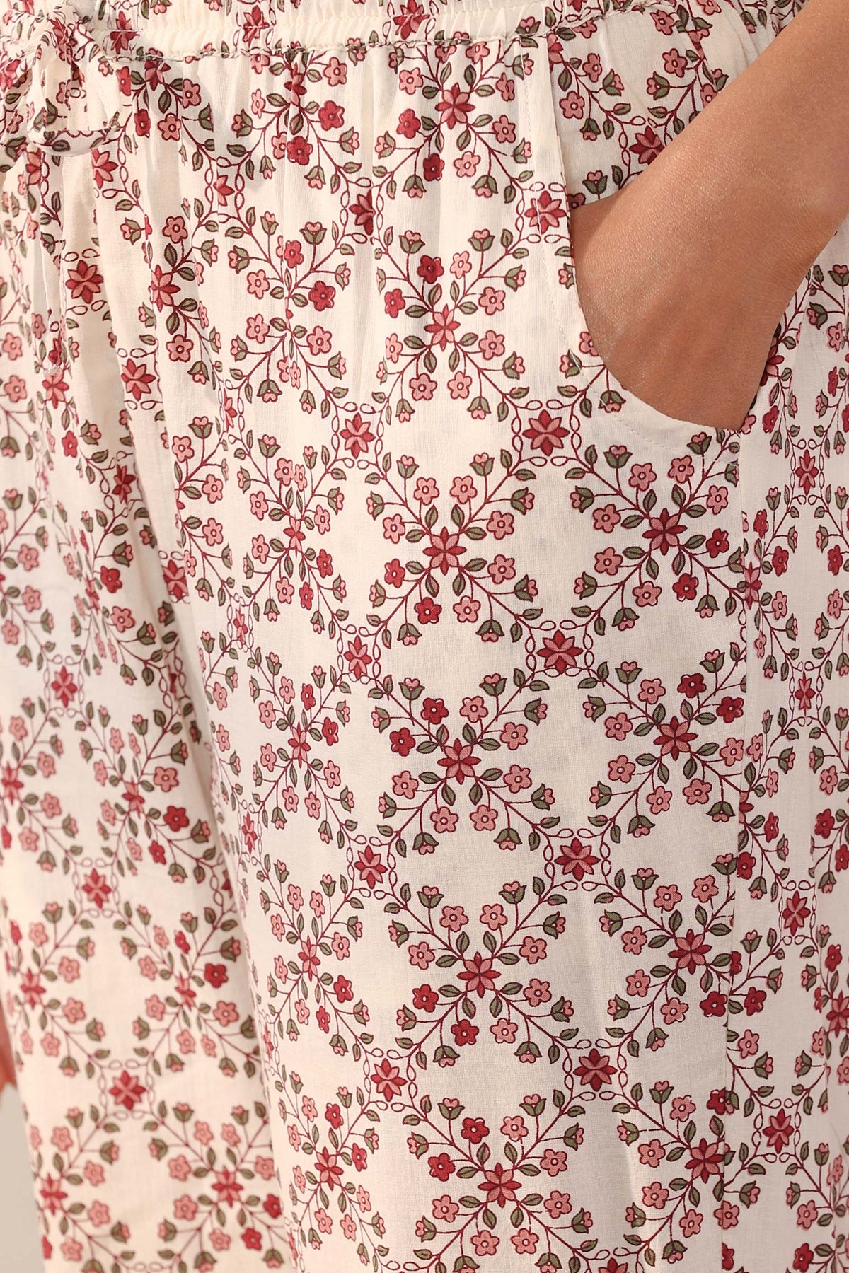 Rosheen Rehmat Sanganeri Narrow Pants