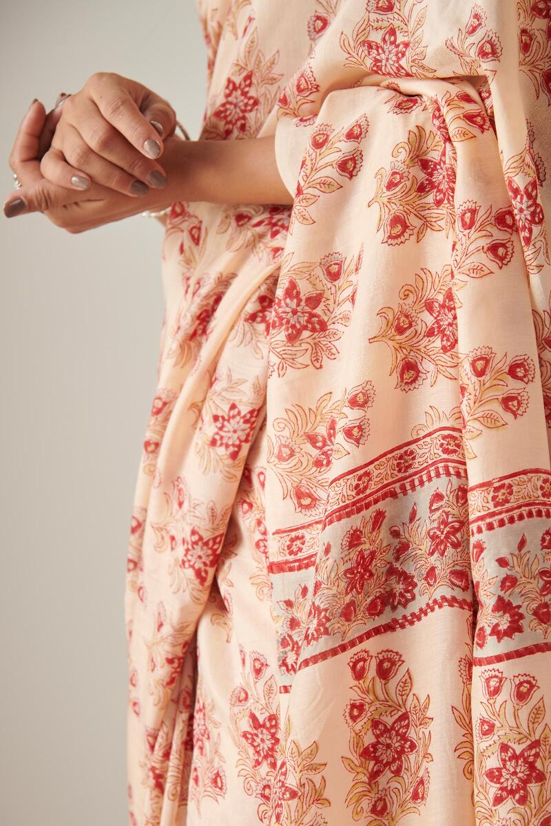 Nasrine Inaya Sanganeri Modal Saree