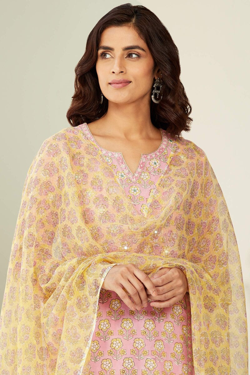 Gulshan Bagh Zahira Sanganeri Kota Dupatta