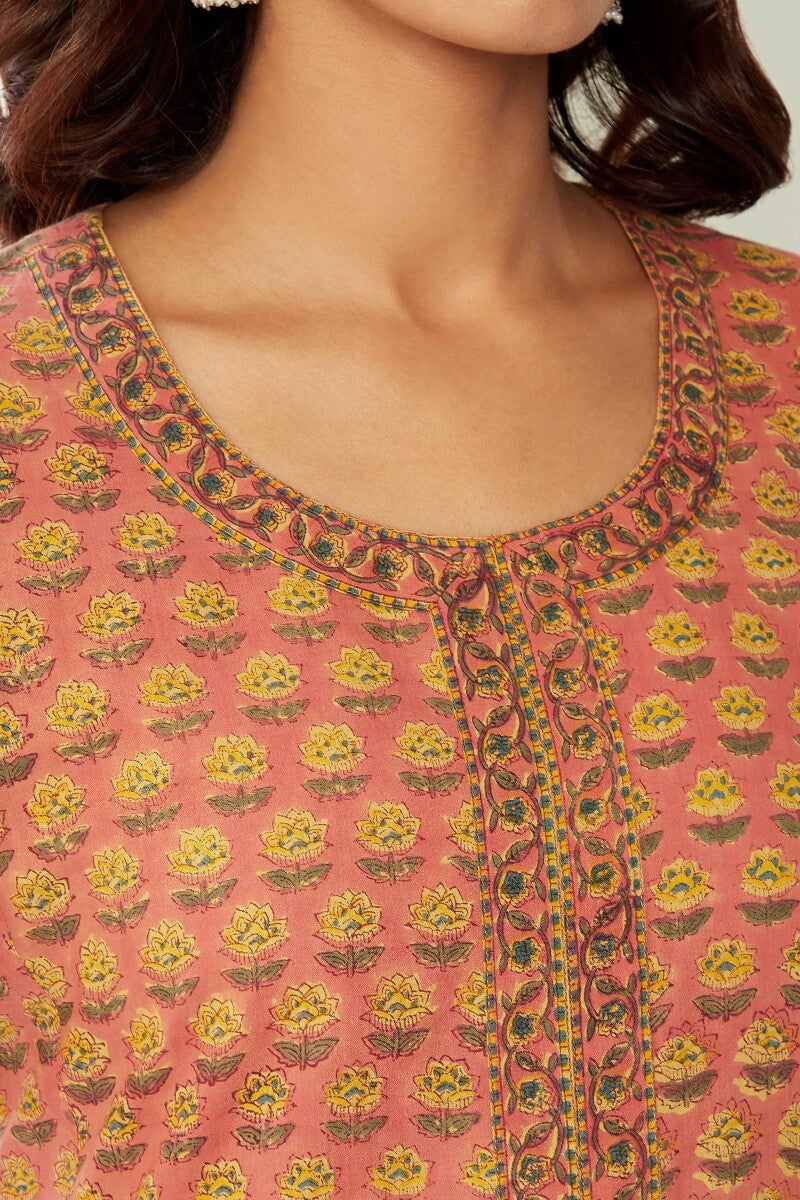 Gulzar Mahnoor Sanganeri Kurta