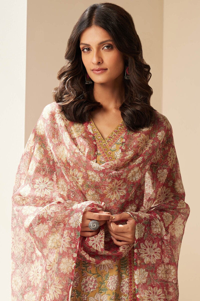 Gulshan Bagh Farah Sanganeri Kota Dupatta