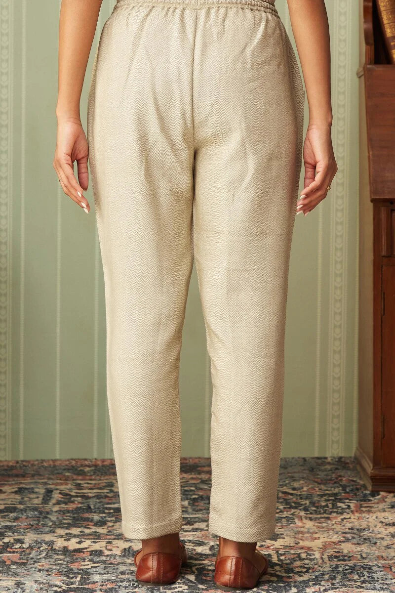 Surplus: Naadirah Zainab Faux Wool Narrow Pants