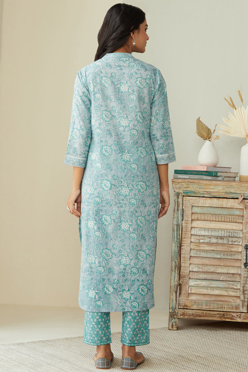 Isfahan Nasrin Sanganeri Kurta