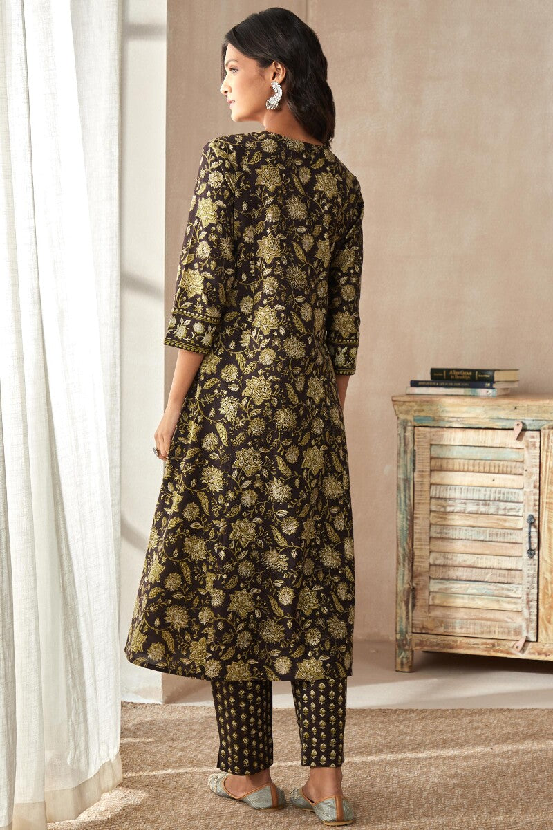 Sehra Kiara Bagru Kurta