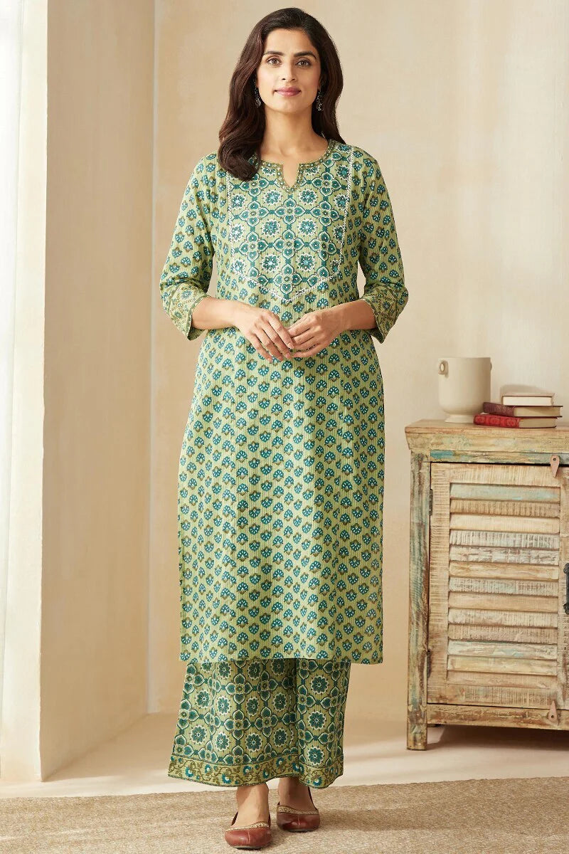 Gauhar Siya Sanganeri Kurta