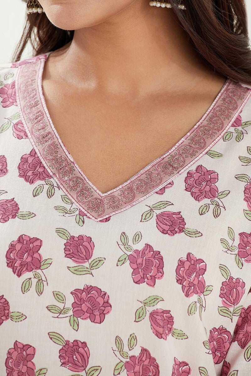 Roz Meher Amira Sanganeri Kurta