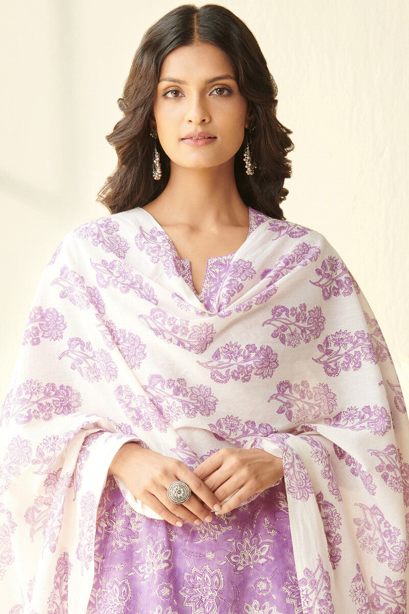 Isfahan Zenia Sanganeri Dupatta