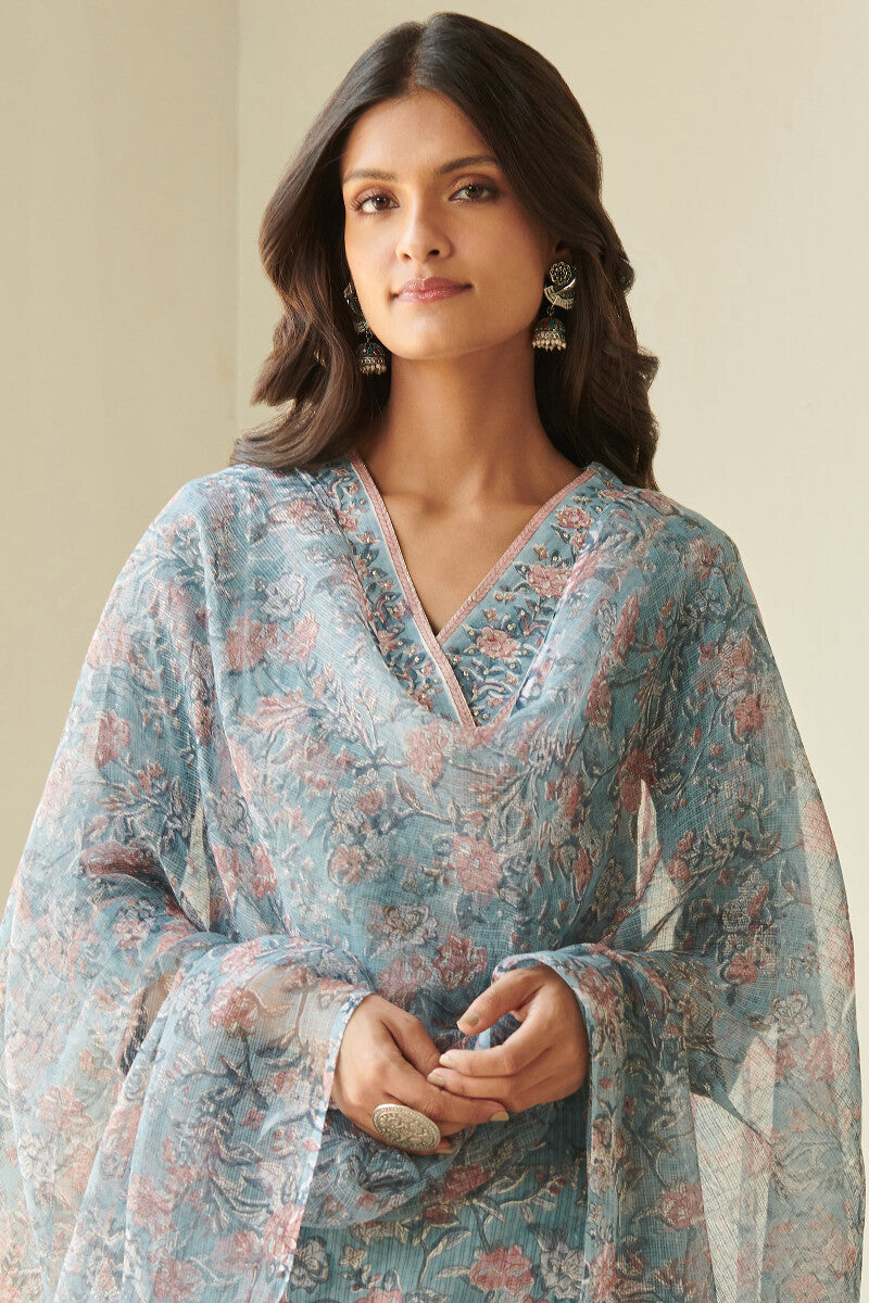 Nasrine Zarina Sanganeri Kota Dupatta