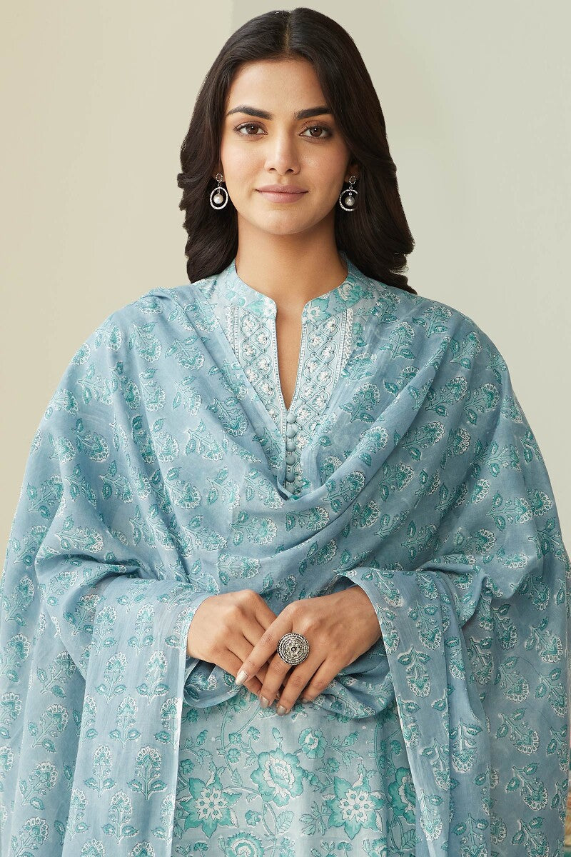Isfahan Nasrin Sanganeri Dupatta