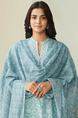 Isfahan Nasrin Sanganeri Dupatta