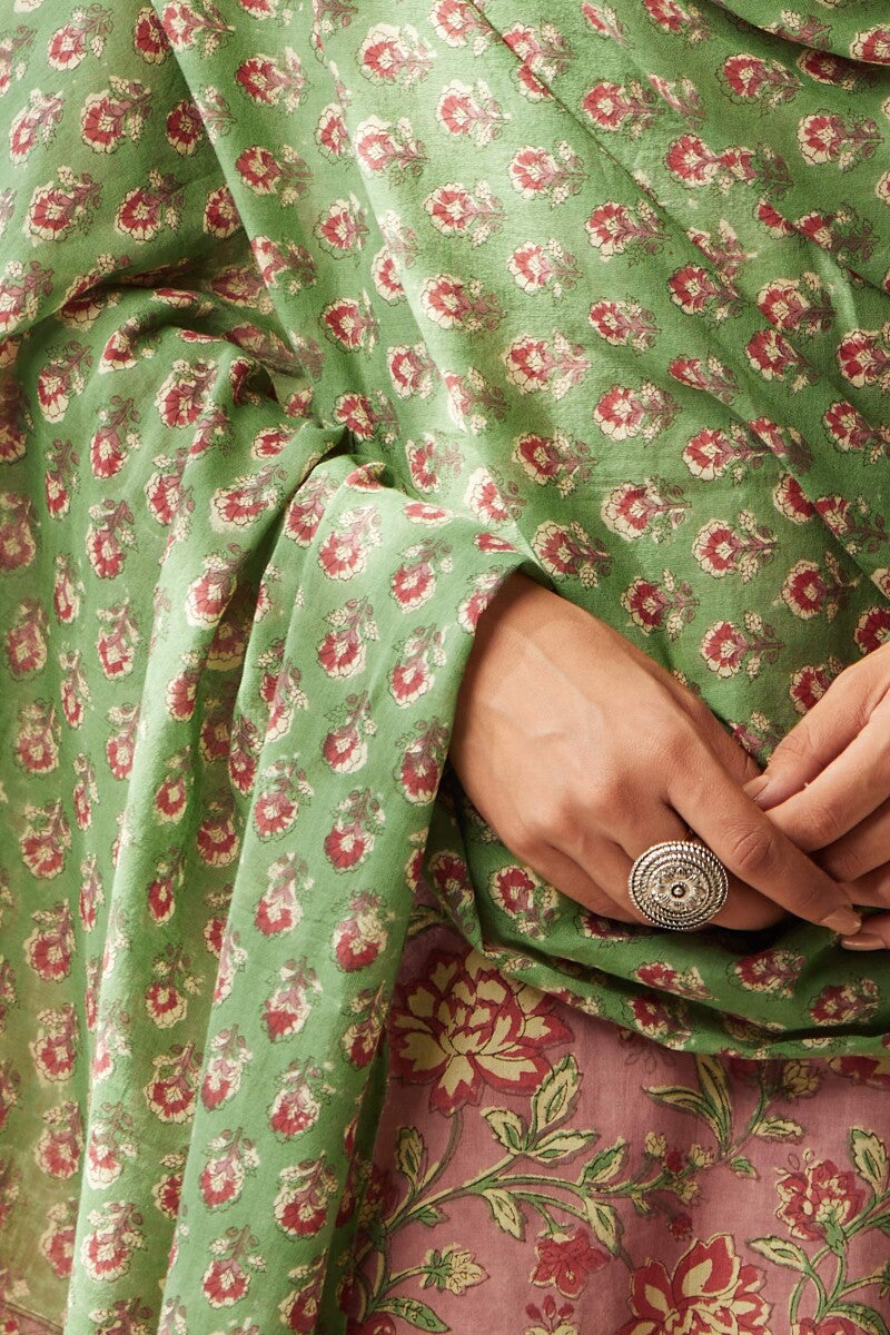 Gulshan Bagh Sahana Sanganeri Dupatta