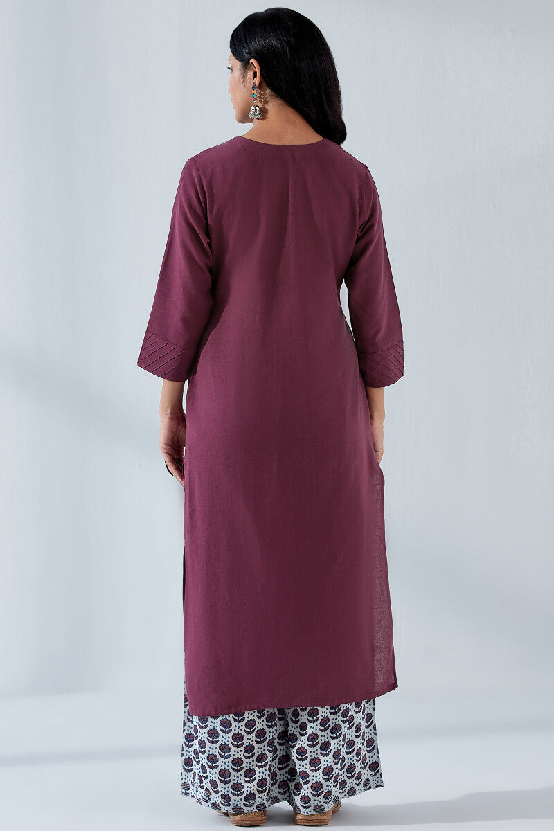 Nasrine Rehmat Pink Handloom Kurta