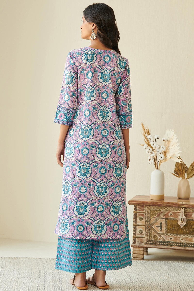 Roz Meher Faizah Sanganeri Kurta