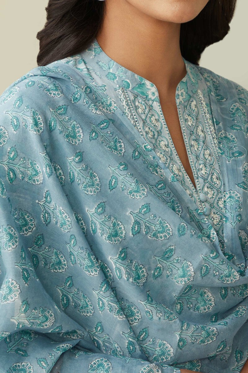 Isfahan Nasrin Sanganeri Dupatta