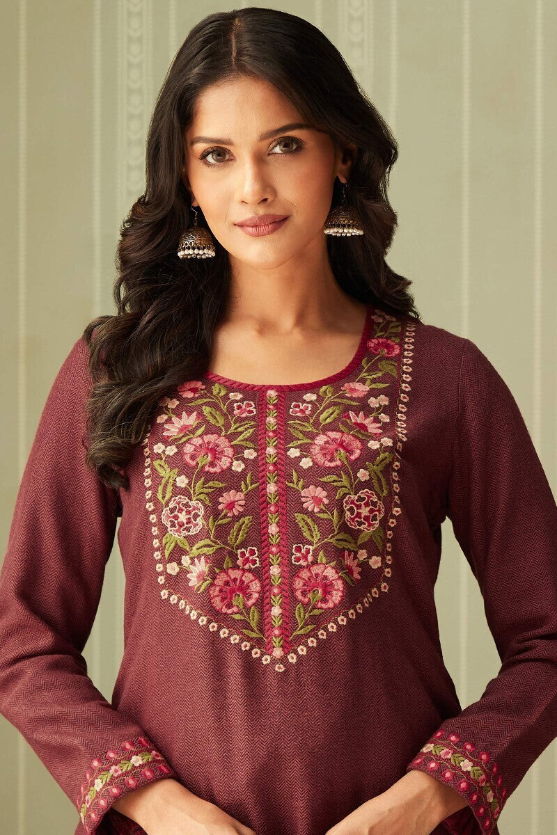 Naadirah Nafisa Faux Wool Kurta