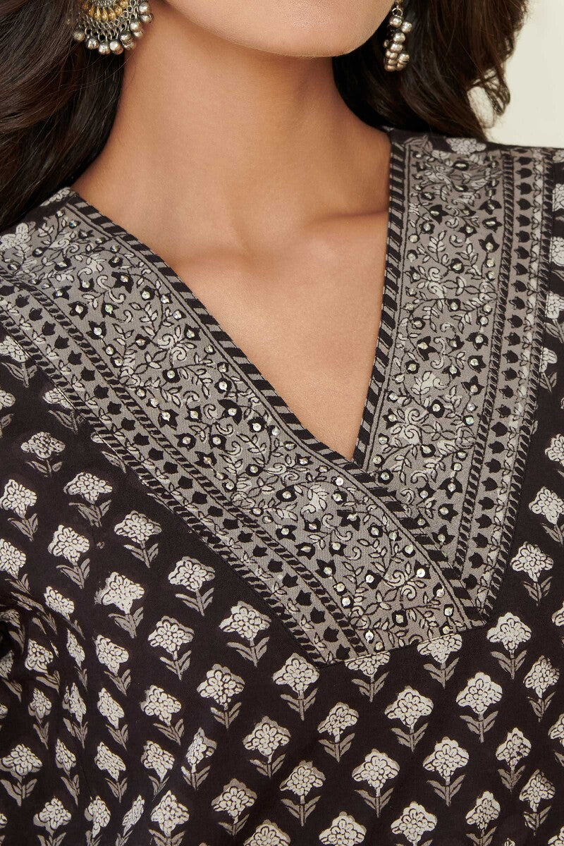 Sehra Fahima Bagru Kurta