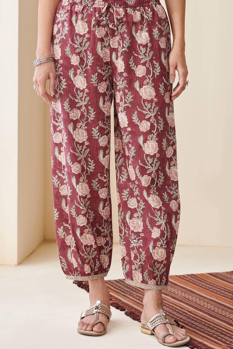 Nasrine Sara Sanganeri Izhaar Pants
