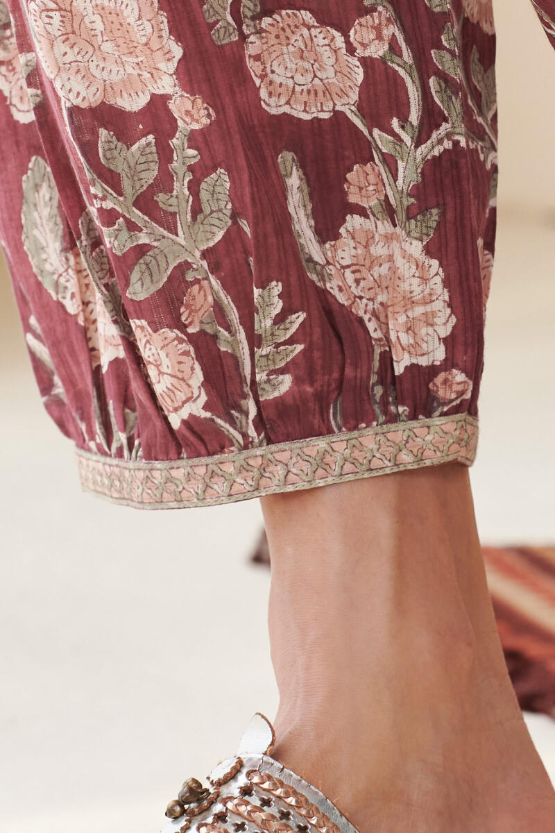 Nasrine Sara Sanganeri Izhaar Pants