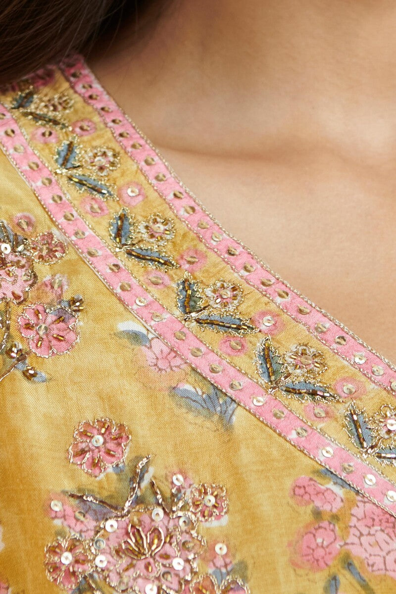 Shirin Kiara Sanganeri Modal Kurta