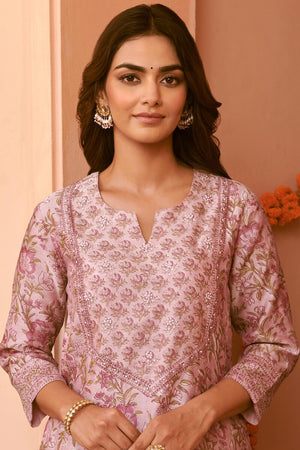 Mehrunissa Samira Chanderi Kurta