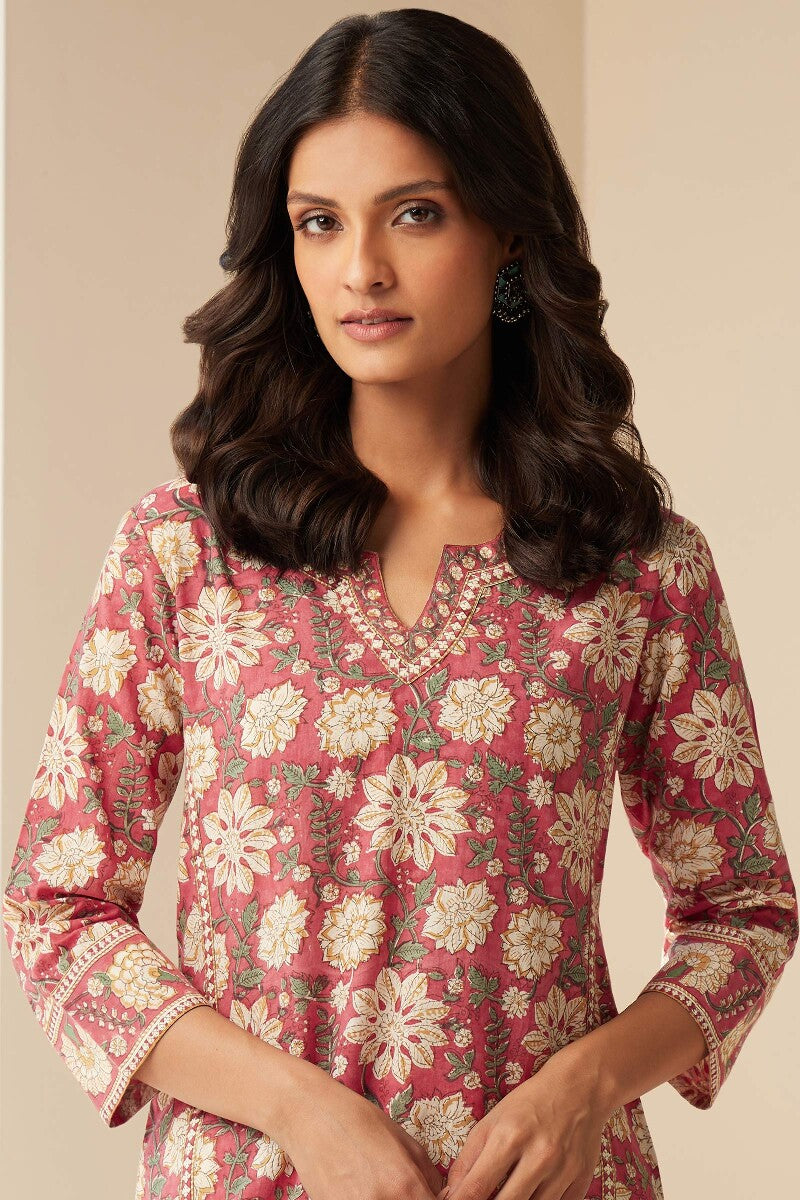 Gulshan Bagh Siya Sanganeri Kurta