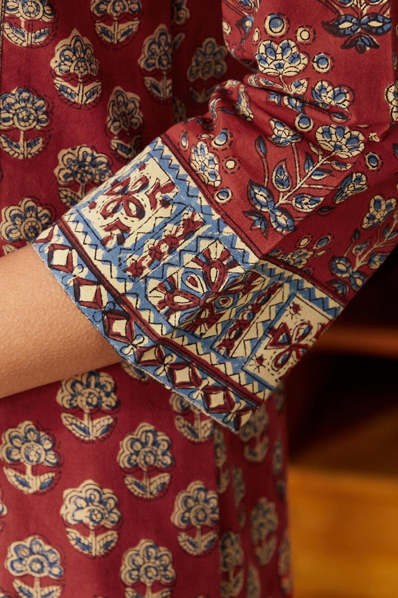 Sehra Raha Bagru Kaftan