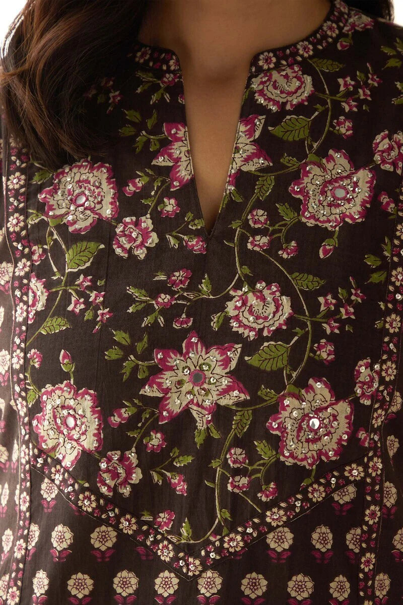 Rosheen Zeenat Sanganeri Kurta