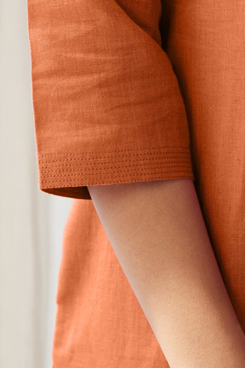 Roza Seher Burnt Orange Kurta