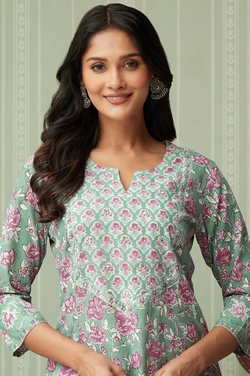 Gulshan Bagh Seher Sanganeri Kurta