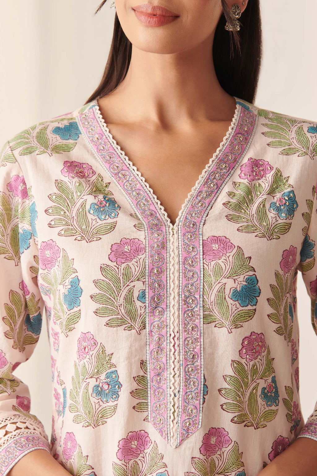 Gulbarg Fareena Sanganeri Kurta