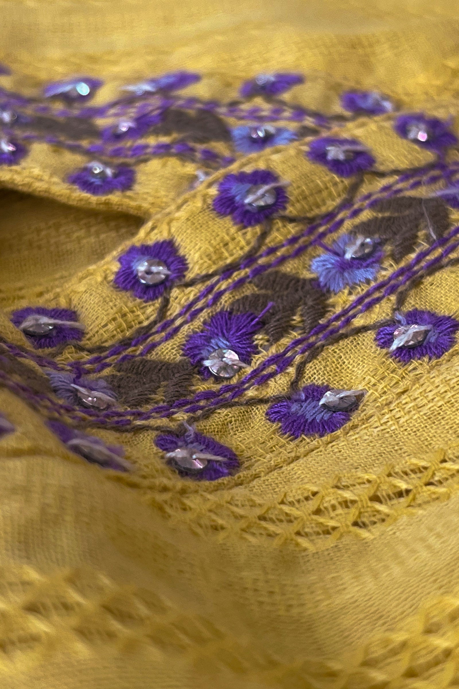 Mehraab Zaina Yellow Kurta