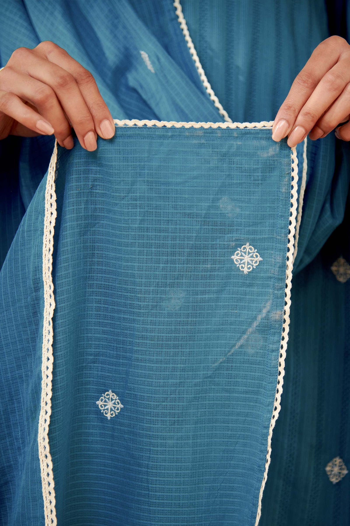 Mehraab Wahida Blue Dupatta