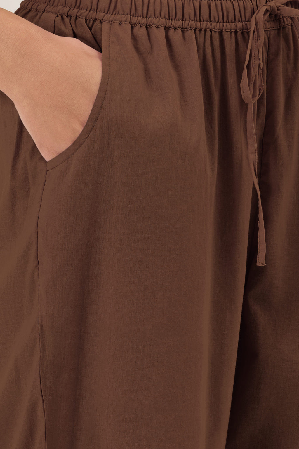 Roza Seher Brown Narrow Pants