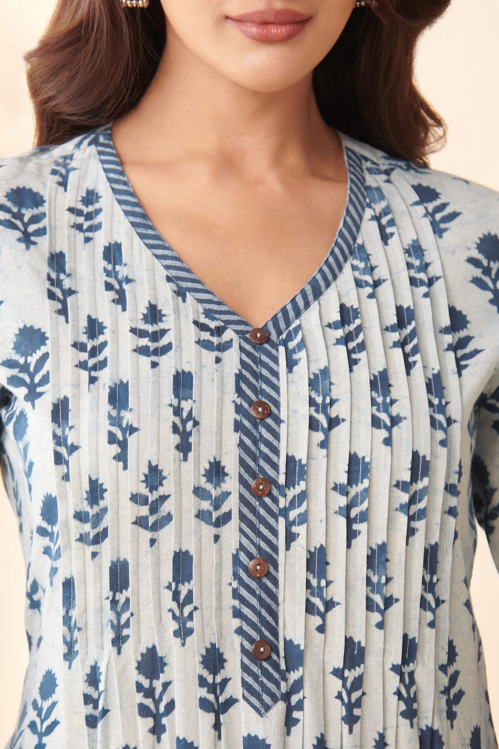 Sehra Zeena Bagru Dabu Dress