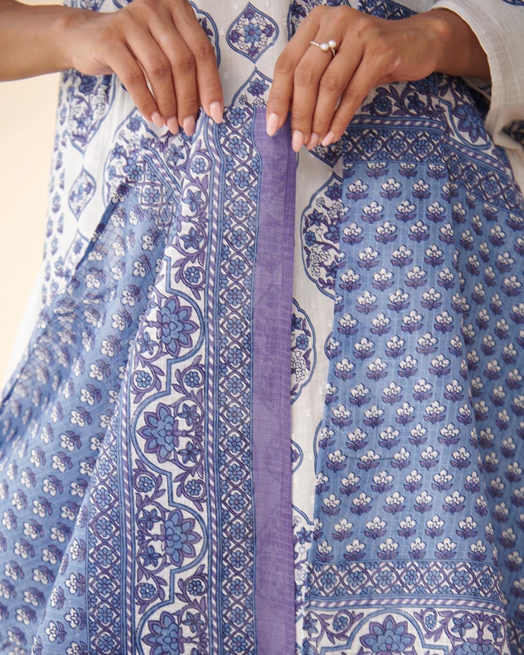 Neelofar Nihad Sanganeri Dupatta