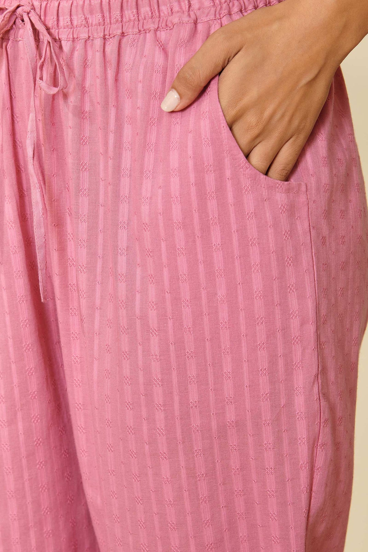 Roza Mariyah Pink Narrow Pants