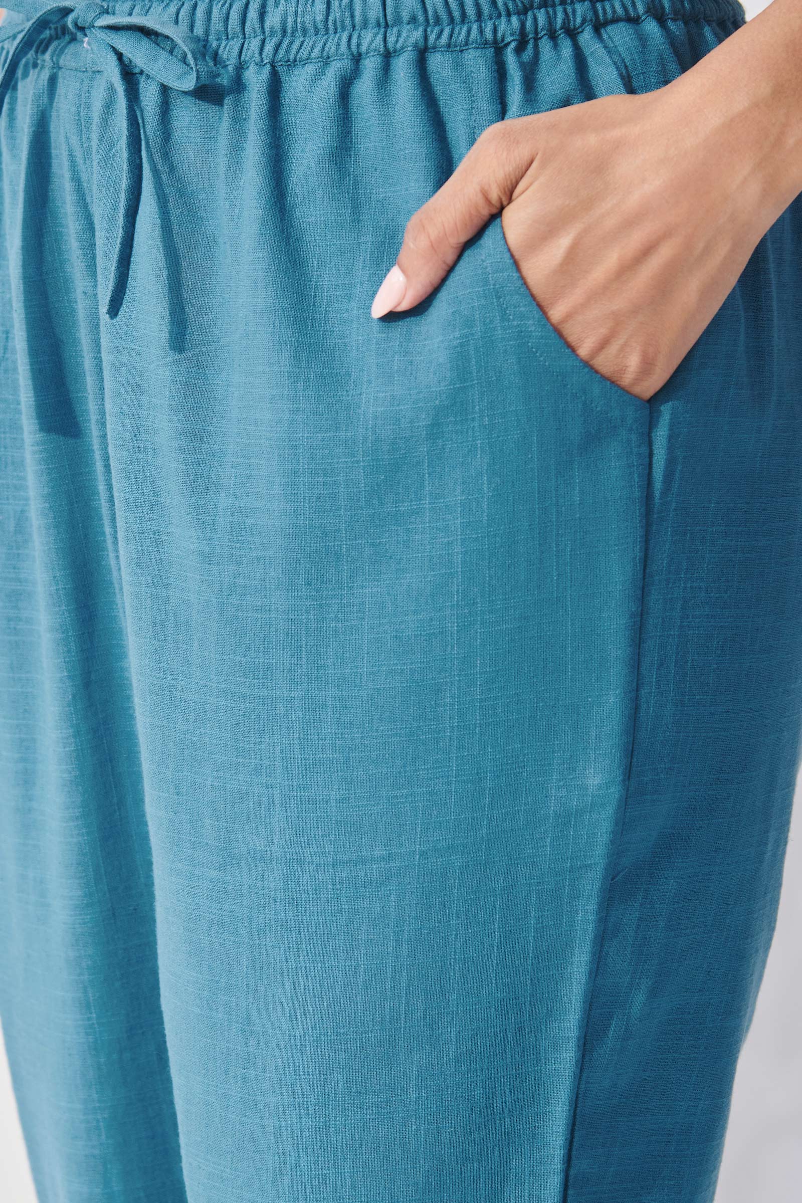 Mehraab Alisha Blue Narrow Pants
