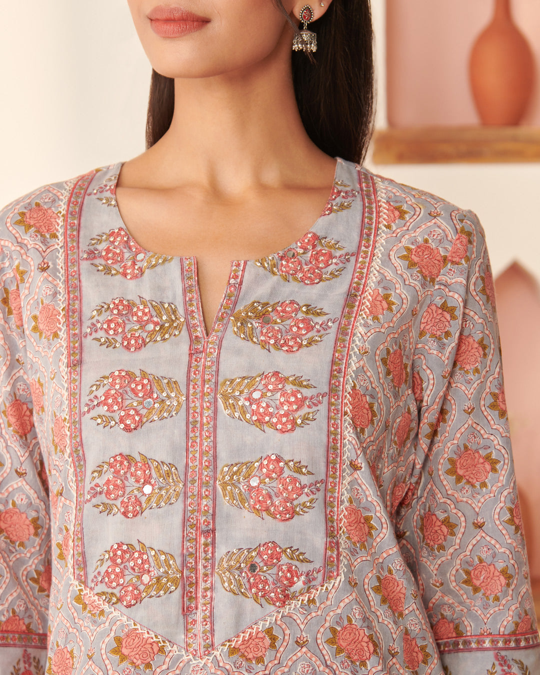 Roz Meher Sabrina Sanganeri Kurta