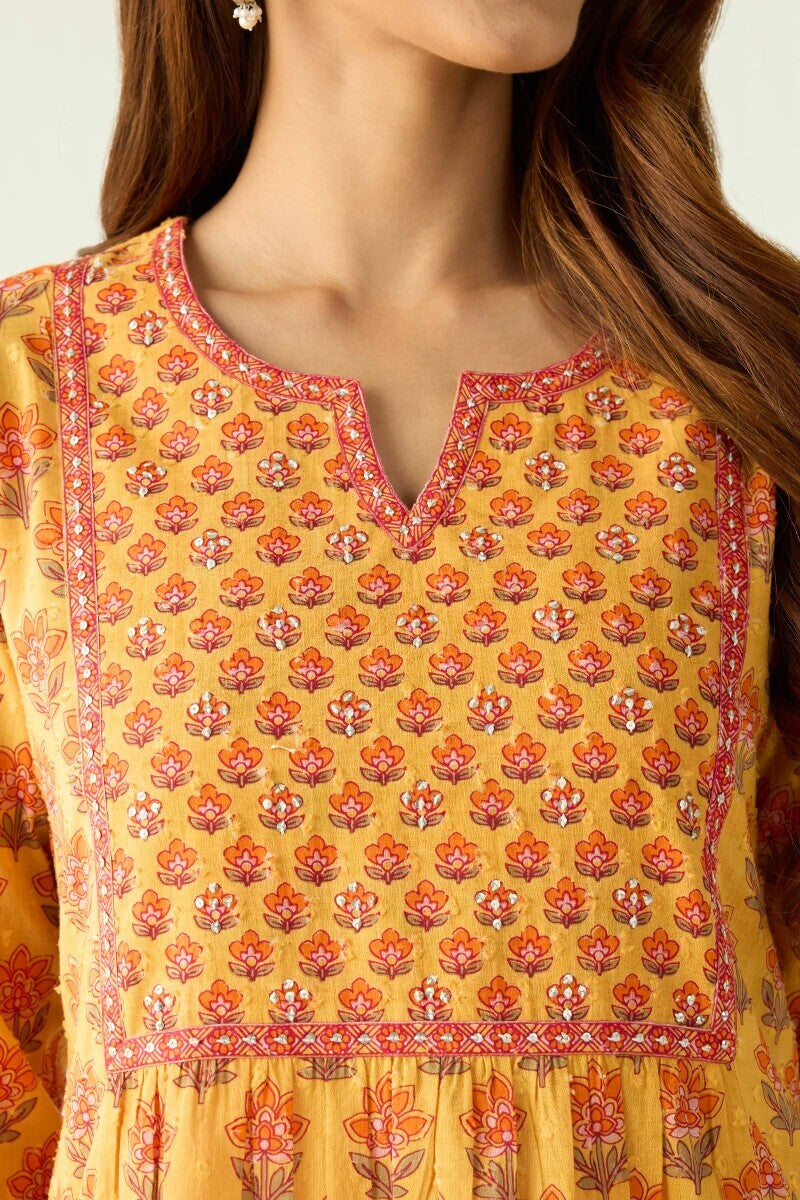 Gauhar Sara Sanganeri Kurta