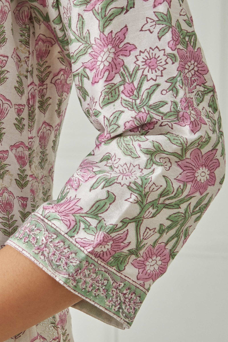 Sanaa Mahnoor Chanderi Kurta