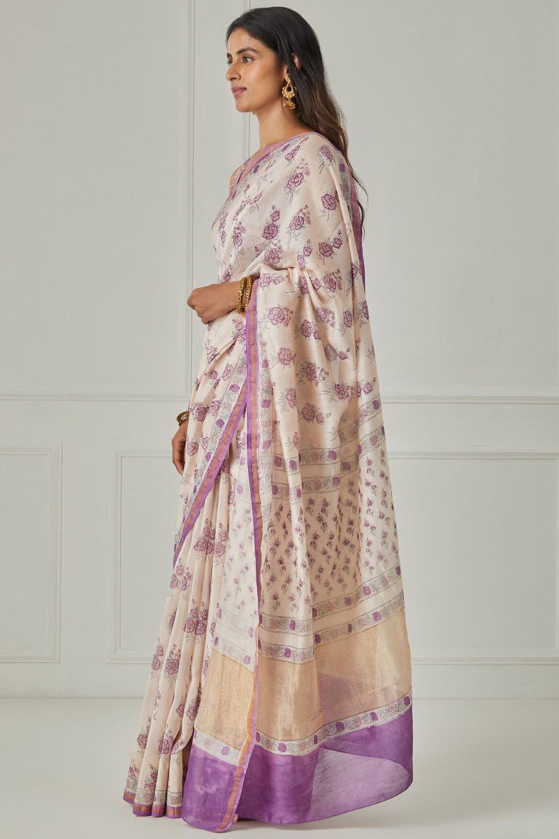 Sanaa Haider Chanderi Saree