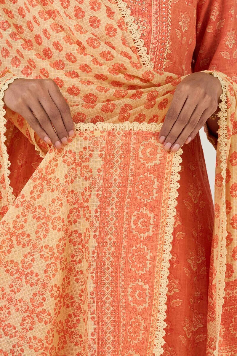 Gulshan Bagh Sabira Sanganeri Dupatta